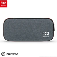 PowerA Slim Case for Nintendo Switch 2 - Dark Heather Grey 