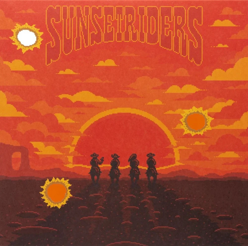 Konami Kukeiha Club Sunset Riders Ost Orange Crush Vinyl LP 