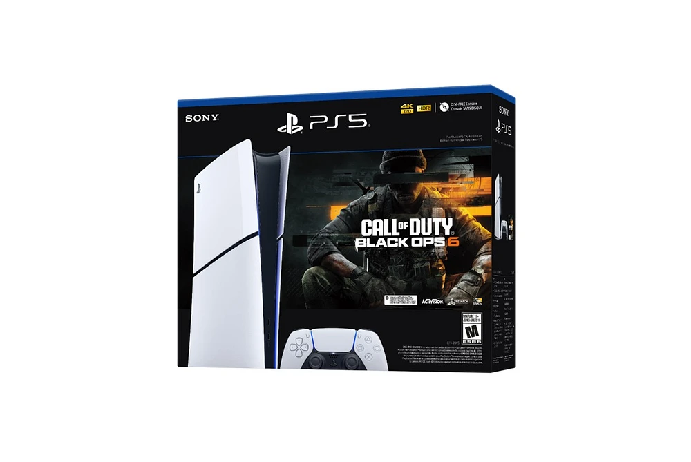 PlayStation 5 Digital Edition - Call of Duty: Black Ops 6 Bundle (model group – slim) 