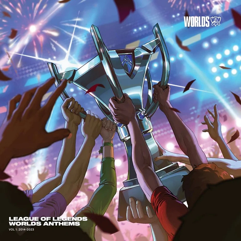 League Of Legends Worlds Anthems Vol 1 Blue Vinyl LP 