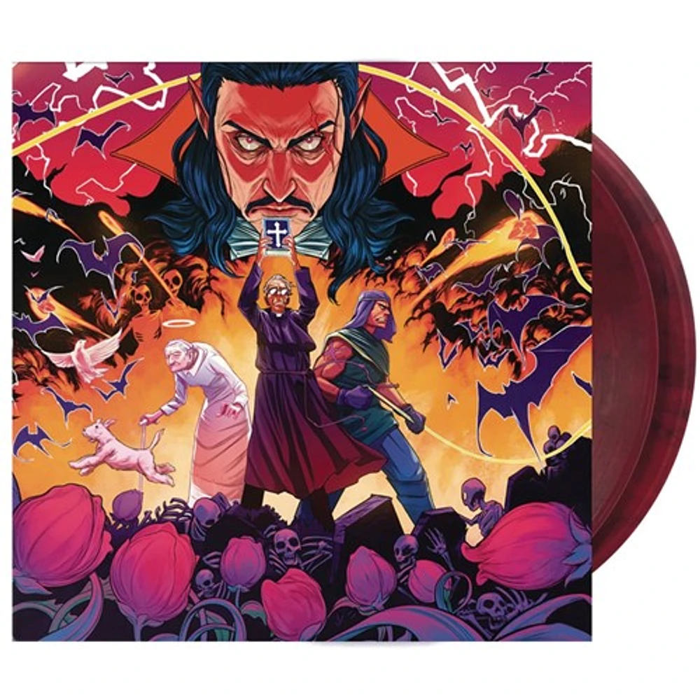Vampire Survivors Vol1 Blood Splatter Red Vinyl 2 LP