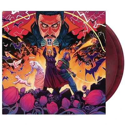Vampire Survivors Vol1 Blood Splatter Red Vinyl 2 LP 