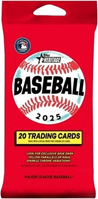 2025 Topps Heritage Baseball Fat Pack 