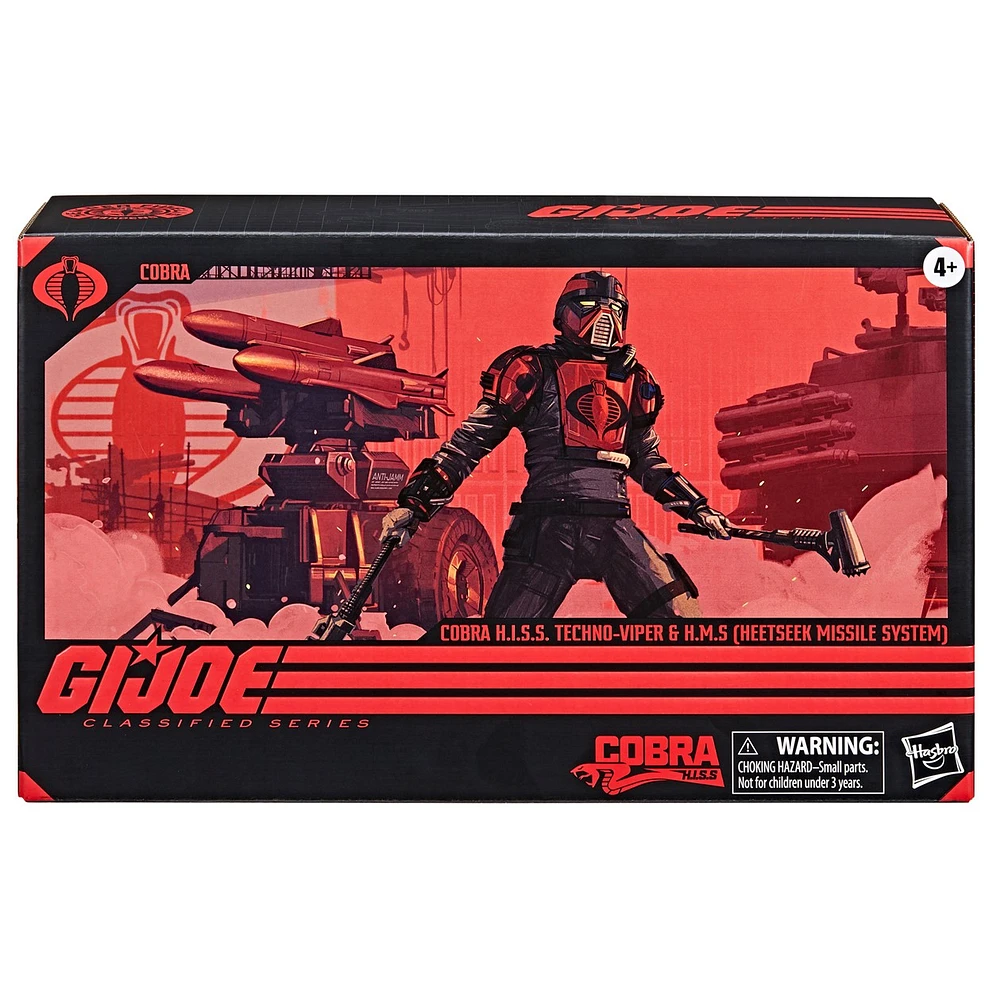 G.I. Joe Classified Series #111, Cobra H.I.S.S. Techno-Viper & H.M.S. (HEETSEEK MISSILE SYSTEM)  