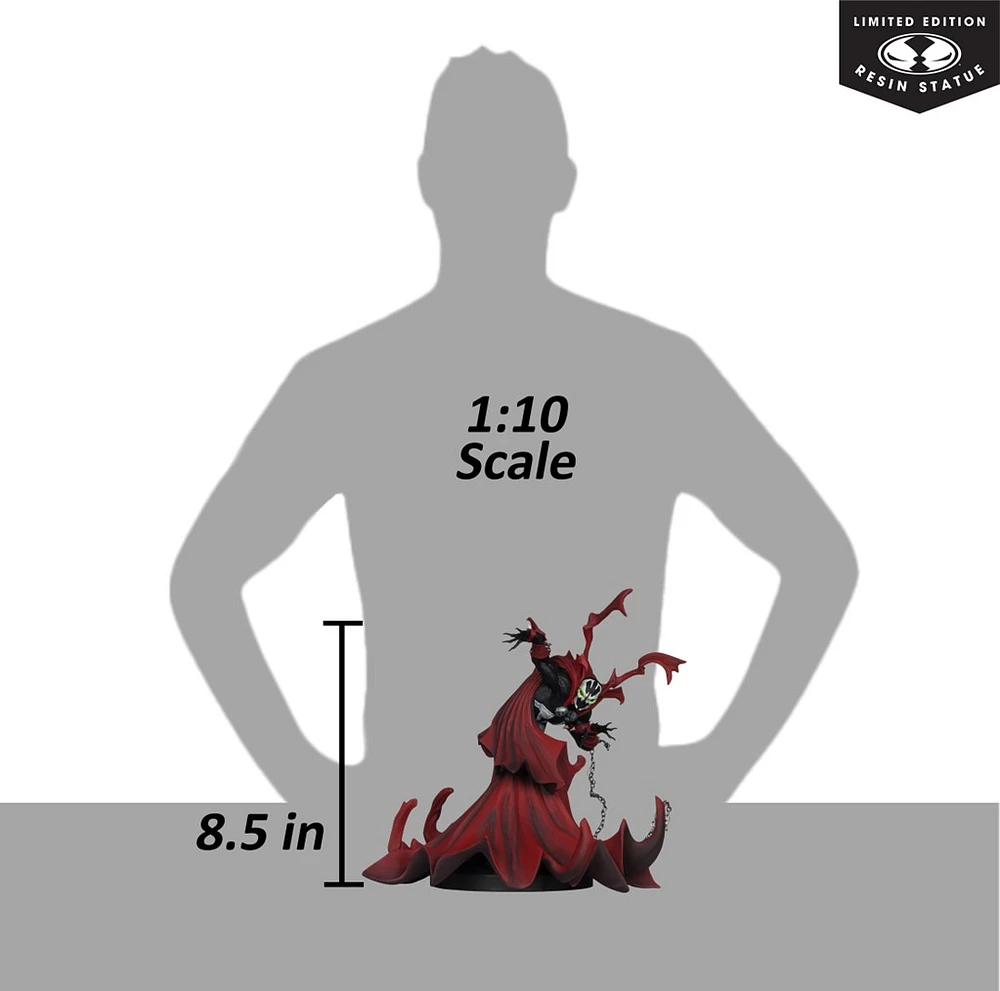 Spawn Inspired by the Art of Greg Capullo (Black White & Red All Over) 1:10 Scale Resin Statue 