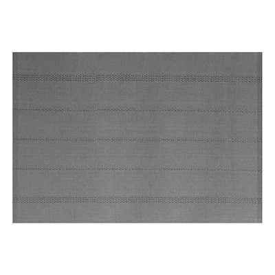 Mylar Grey Woven Cotton Placemat