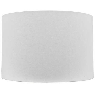 White Drum Lamp Shade