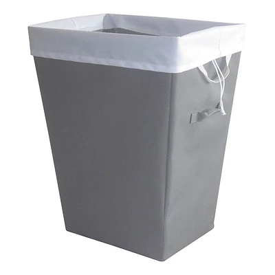 Tapered Laundry Hamper with Removable Liner