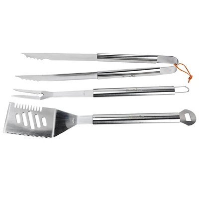 3-Piece Stainless Steel Grill Set