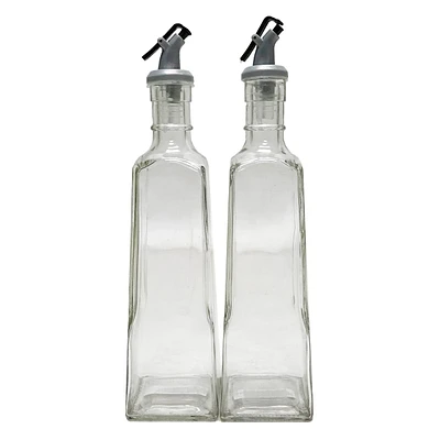 Riley Set Of 2 17oz Oil/Vinegar Bottles