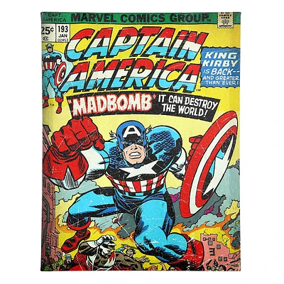 Captain America Canvas Wall Art