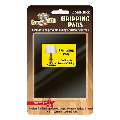 Parker & Bailey 2-Pack Self-Stick Gripping Pads