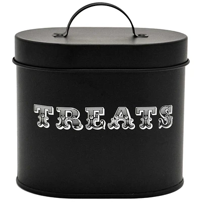 Dog Treats Black Treat Canister