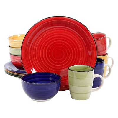 12-Piece Stoneware Dinnerware Set