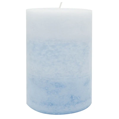 Providence Coastal Jasmine Scented Ombre Pillar Candle, 3x4