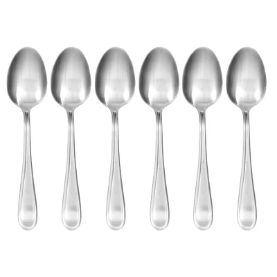 6-Piece Malibu Satin Teaspoons Set