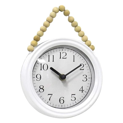 Beaded Round Wall Clock