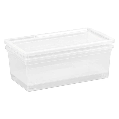 2-Pack Storage Box, 6l