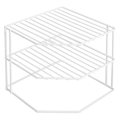 3-Tier Wire Corner Shelf