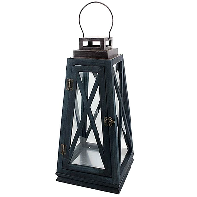 Iron Wood Lantern