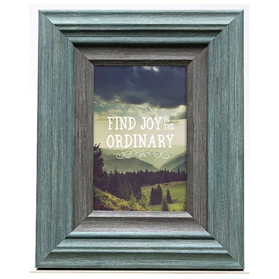 Miranda Light Turquoise Tabletop Picture Frame, 4x6