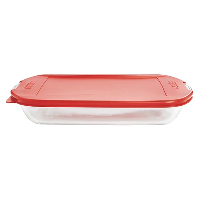 Baking Dish with Lid, 3qt