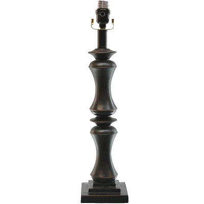 21in. Black Acrylic Table Lamp