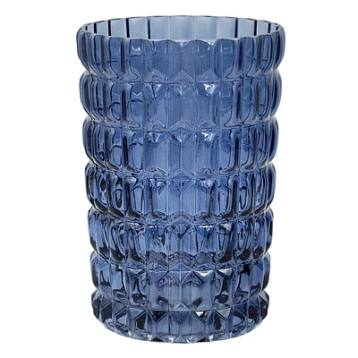 Textured Glass Vase