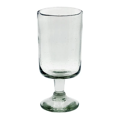 Recycled Glass Water Goblet