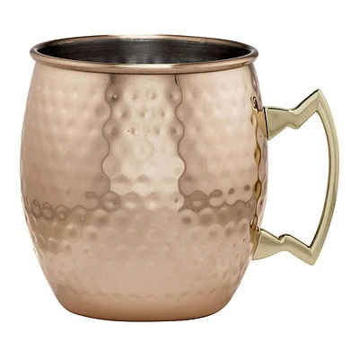 Hammered Copper Mule Mug, 20oz