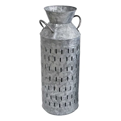 Galvanized Metal Vase