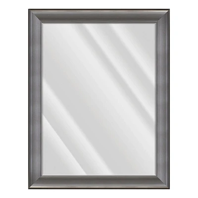 Gina Gunmetal Rectangle Wall Mirror