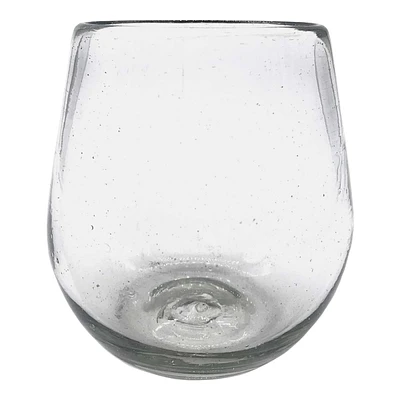 Recycled Glass Stemless Wine Glass