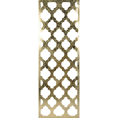 Decorative Metal Cutout Wall Panel, 14x40