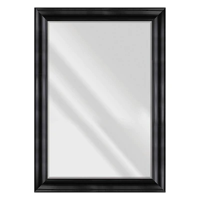 Sophia Black Rectangle Wall Mirror