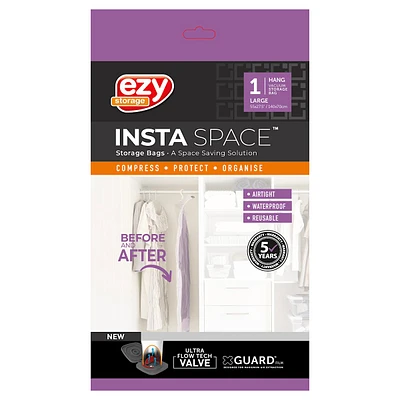 1-Pack Insta-Space Hanging Vacuum Bag, Large