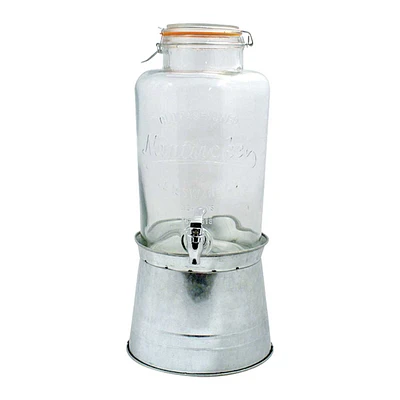 Timeless Drink Dispenser on Galvanized Base, 2gal