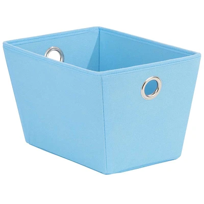 Fabric Storage Tote with Grommet Handles