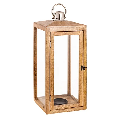 Natural Wood Lantern