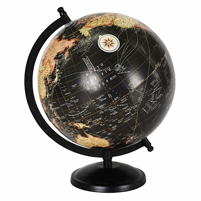 Metal Globe Decor