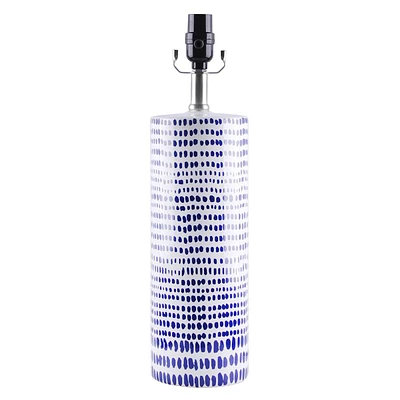 Tracey Boyd 19In Blue White Stripe Table Lamp