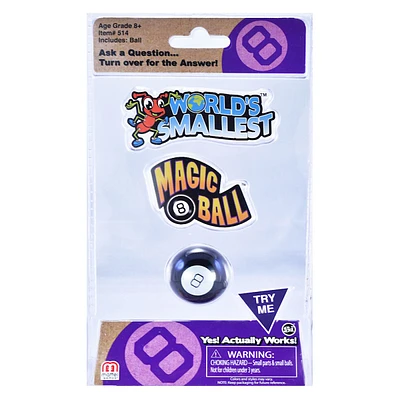 World's Smallest Magic 8 Ball