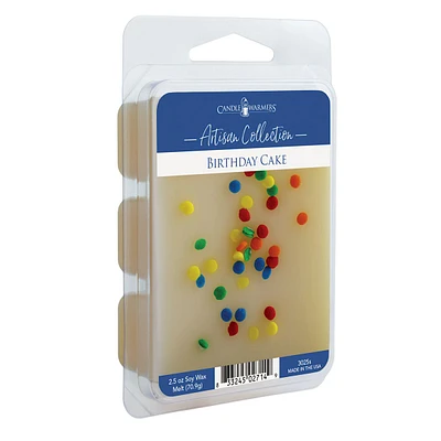 Birthday Cake Scented Artisan Wax Melt, 2.5oz