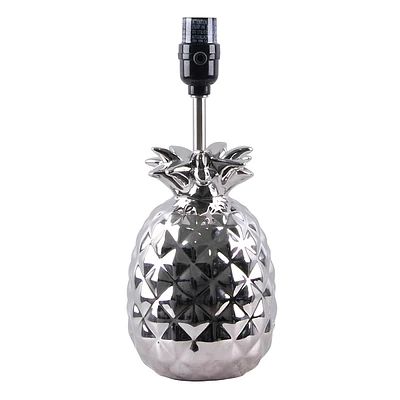 13In Metallic Pineapple Accent Lamp