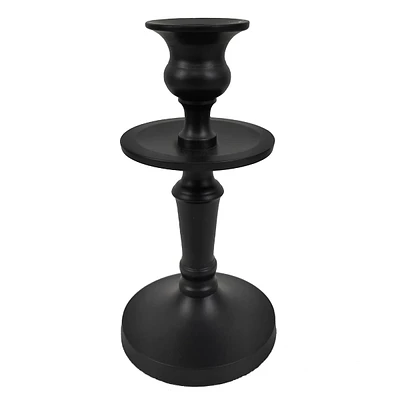 Matte Black Taper Candle Holder