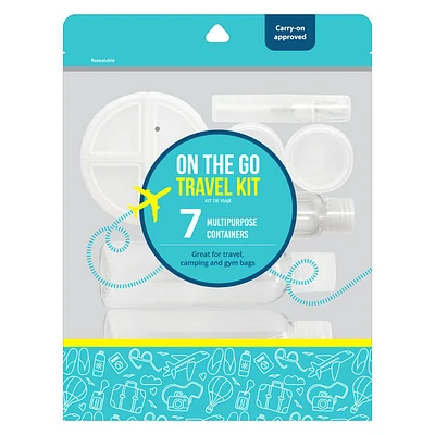 7-Pack On the Go Travel Kit