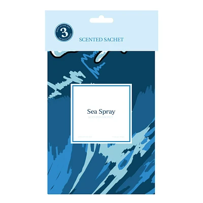 3-Pack Sea Spray Scented Sachet