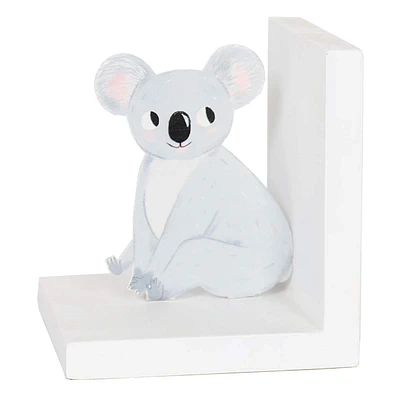 Koala Metal & Wood Bookend, 5"