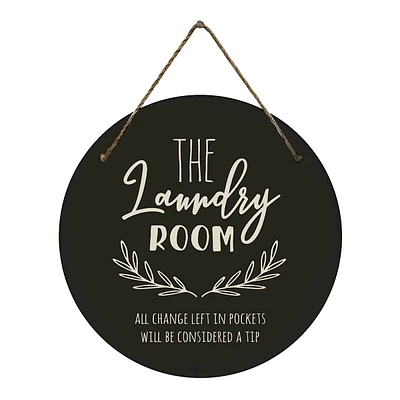 The Laundry Room Wall Sign, 8"