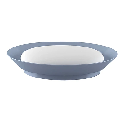 Finn Blue Metal Soap Dish, 5"